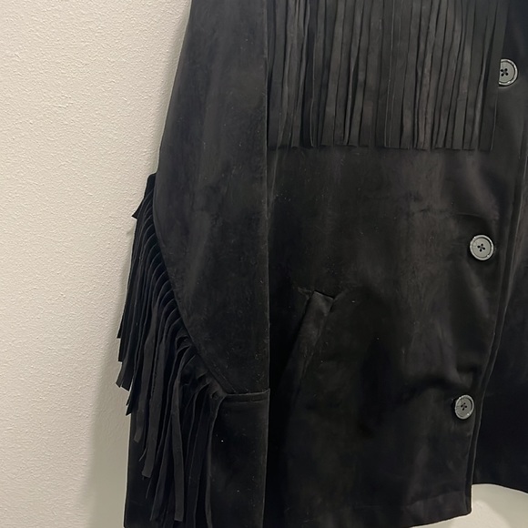 NWOT BB Dakota x Steve Madden Fringe Jacket - Picture 7 of 10